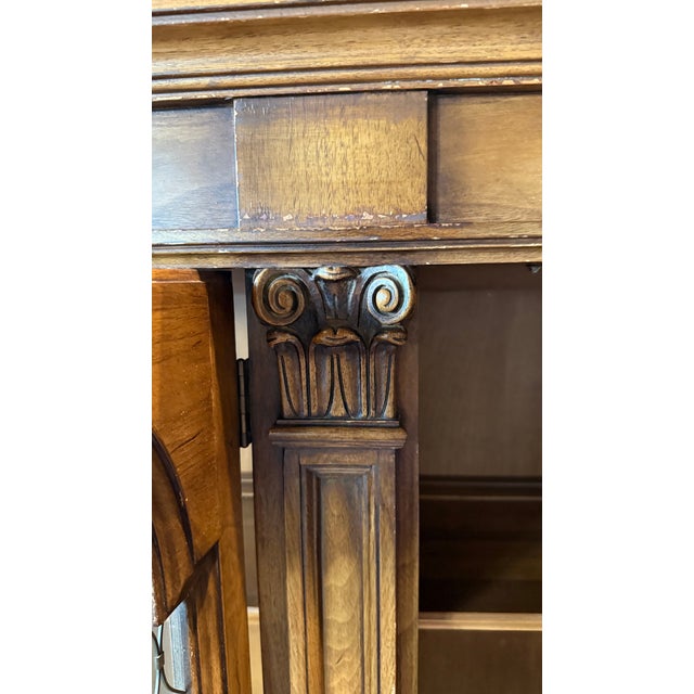 Karges Furniture Breakfront China Cabinet, Circa 1980s For Sale - Image 14 of 18