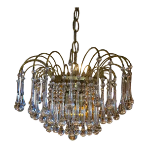 Mid-Century Modern Hollywood Regency Chandelier