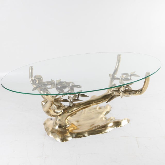 Bonsaï Coffee Table in Brass For Sale - Image 10 of 11