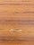 Brown Vintage Danish Modern Round Teak Serving Tray With Cutout Handles, Marked Fh Denmark For Sale - Image 8 of 13