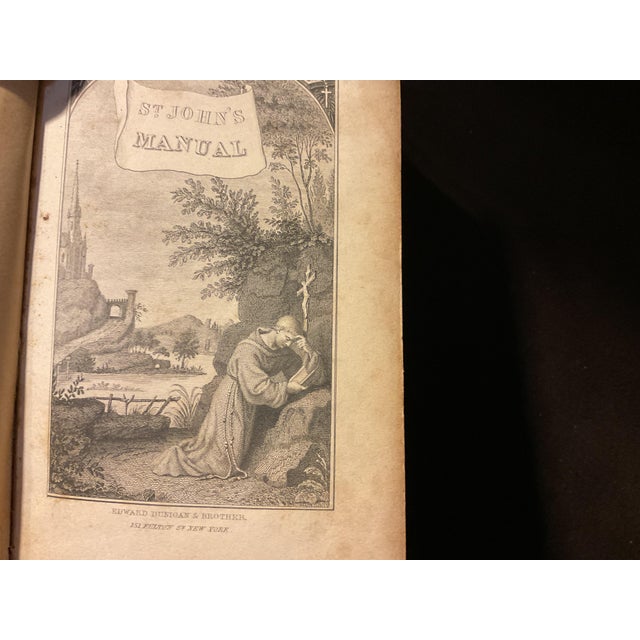 Mid 19th Century St. John's Manual: A Guide to the Public Worship and Services of the Catholic Church Circa 1856 For Sale - Image 5 of 17