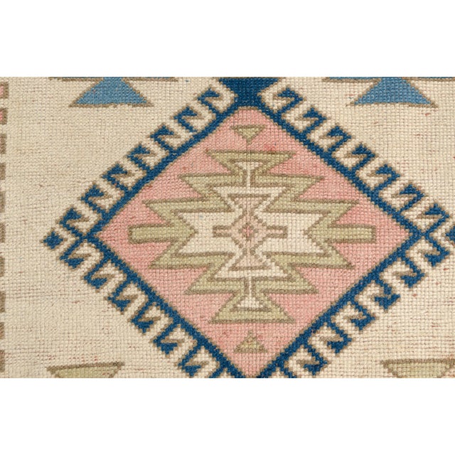 Mid 20th Century Anatolian Wool Decorative Carpet For Sale - Image 10 of 11