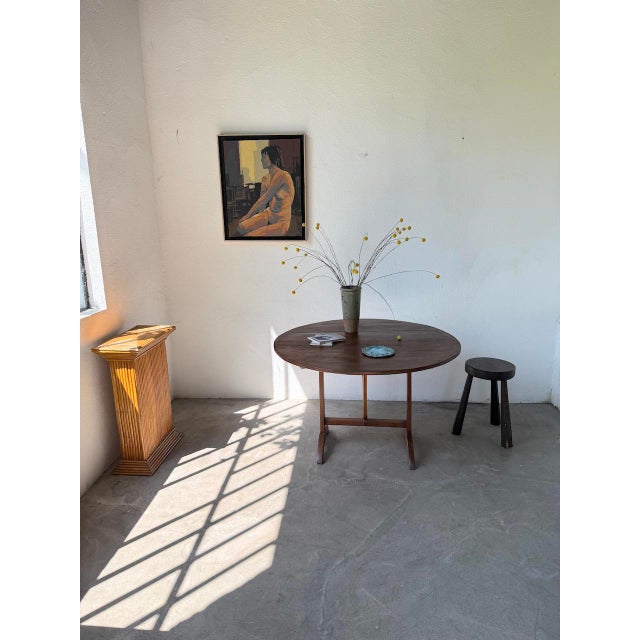 Oak Winegrowers Table, 1950s For Sale - Image 6 of 18