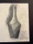 1965 study / pencil drawing of a bottle by Hadassah Zuberi while at Bezalel art school in Jerusalem. Matted to fit a 16” x...