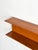 Purple Floating U-Shaped Wall Shelf in Teak by Walter Wirz for Wilhelm Renz, 1960s For Sale - Image 8 of 15
