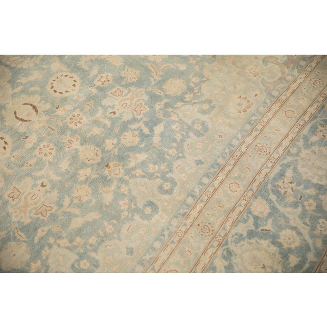 Vintage Distressed Kashan Carpet - 9'7" x 13'8" For Sale - Image 9 of 9