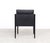 Black Arco Cubist Black Leather Chairs, 1980s, Set of 4 For Sale - Image 8 of 14