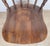 Wood Vintage English Elm Spindle Back Kitchen Chair, 1970 For Sale - Image 7 of 15