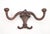 Pair of Victorian Cast Iron Antique Hall Tree Hooks For Sale - Image 4 of 7