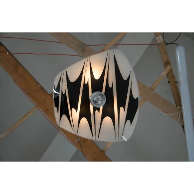 1950s Mid-Century Aluminum Chandelier, 1950s For Sale - Image 5 of 10