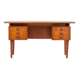 Large Writing Desk in Wood For Sale