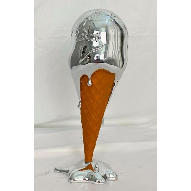 Sagrasse The last ice cream Resin and marble powder 30x11x11cm Edition of 999 Year 2023 Sign Numbered This piece is...