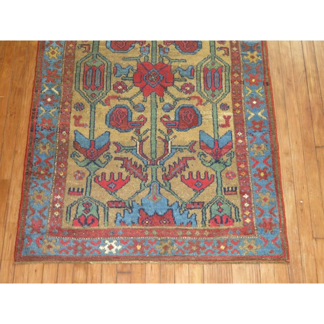 Persian Early 20th Century Persian Kurd Serab Rug with Camel Background - 3'8" x 6'1" For Sale - Image 3 of 6