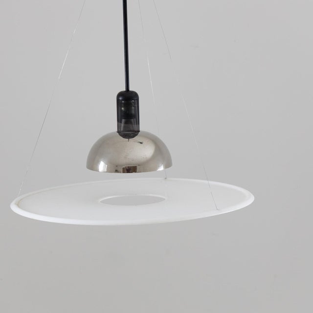 1970s Frisbi Hanging Lamp by Achille Castiglioni for Flos, Italy, 1978 For Sale - Image 5 of 8