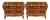 Karges French Provincial Louis XV Burled Walnut and Gold Gilt Bombay Chests of Drawers, Pair For Sale