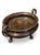 Large Antique French Neoclassical Heavy Cast Patinated Bronze Oval Jardinière / Cachepot / Planter For Sale - Image 4 of 6