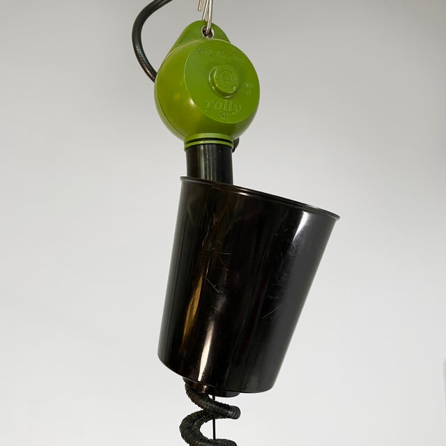 Italian Modern Egina Pendant in Glass by Angelo Mangiarotti for Artemide, 1970s For Sale - Image 13 of 15