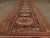 Red Hand Knotted Pakistan Runner For Sale - Image 8 of 12
