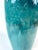 Ceramic Early 19th Century Green Blue Iridescent Vase For Sale - Image 7 of 10