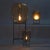 Contemporary Small Oda Table Lamp in Smoky Grey and Black by Sebastian Herkner for Pulpo For Sale - Image 3 of 4