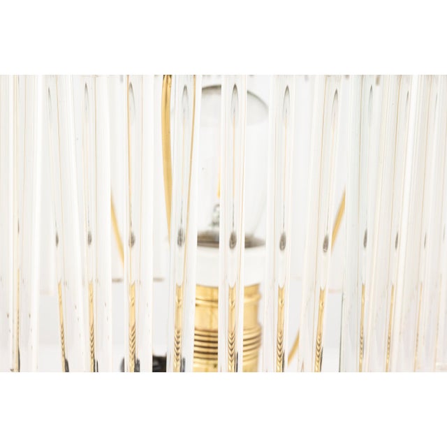 Table Lamp with Glass Rods by Johann Loetz Witwe, 1890s For Sale - Image 3 of 6