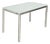 Silver and Glass Dining Table from Calligaris For Sale
