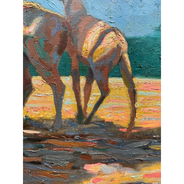 "Lions!!! Scourge of the Greater Kudo" George T. Chakos Fine Art For Sale In Chicago - Image 6 of 8