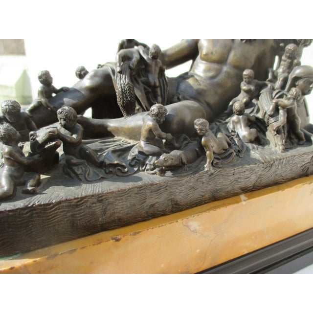 Grand Tour Bronze of the Nile River God For Sale - Image 14 of 17