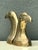 Vintage Polished Brass Eagle Head Bookends - A Pair For Sale - Image 9 of 12