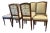 Set of 6 Vintage Louis Style Dining Chairs For Sale