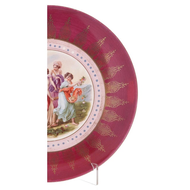 Earthenware Plate from Sarreguemines For Sale - Image 4 of 8