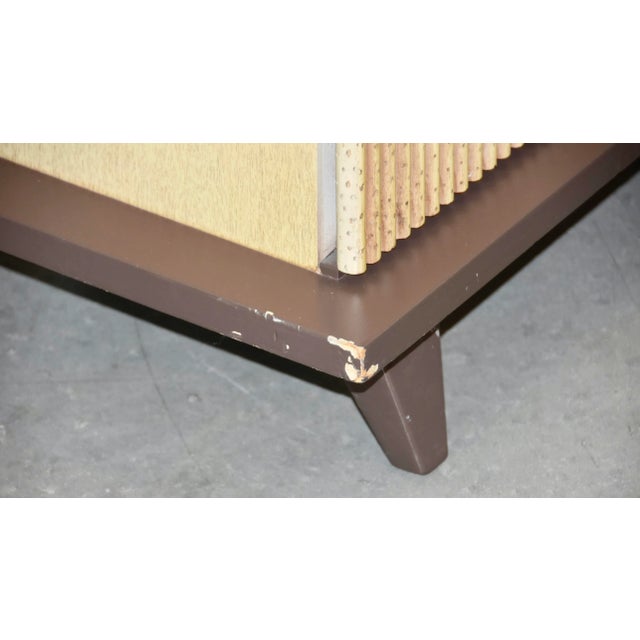 Brown Mid-Century Modern American of Martinsville Eight Drawer Bamboo Dresser For Sale - Image 8 of 12