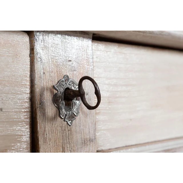 French Painted Fruitwood Buffet, 19th Century For Sale - Image 7 of 13