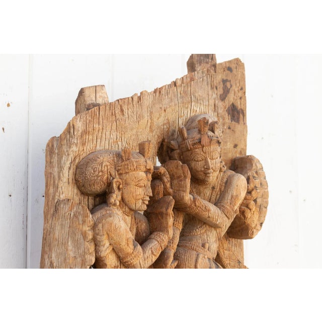18th Century Rajput Carved Warrior For Sale - Image 4 of 11