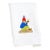 Martini Monkey Terry Guest Towel, Embroidered For Sale