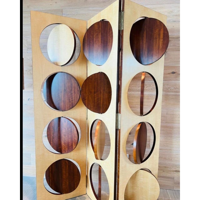 Theodore Alexander 1990s Keno Brothers Theodore Alexander Peekaboo Folding Screen For Sale - Image 4 of 12