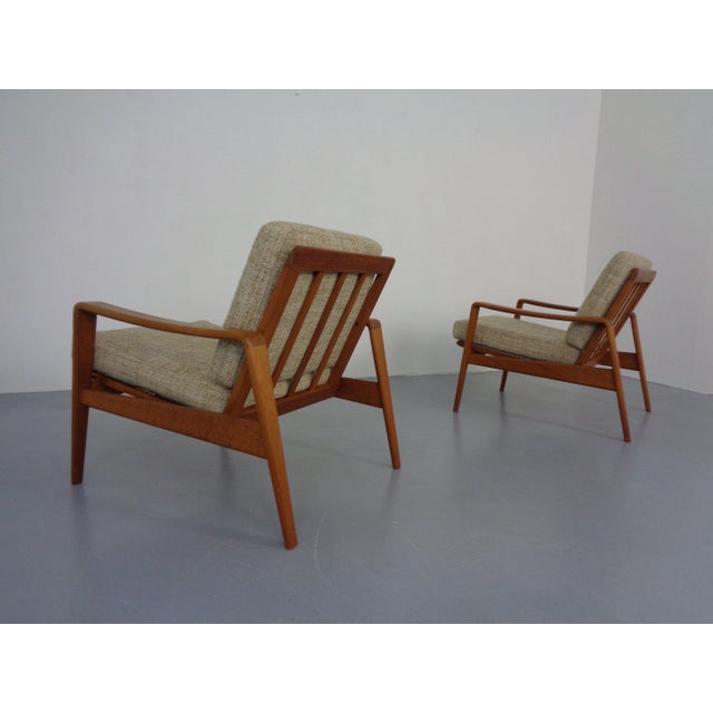 Danish Modern Living Room Set by Arne Wahl Iversen for Komfort, 1960s, Set of 3 For Sale - Image 11 of 18