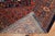Red Antique Persian Mahal Carpet - 10'6" x 13'3" For Sale - Image 8 of 12