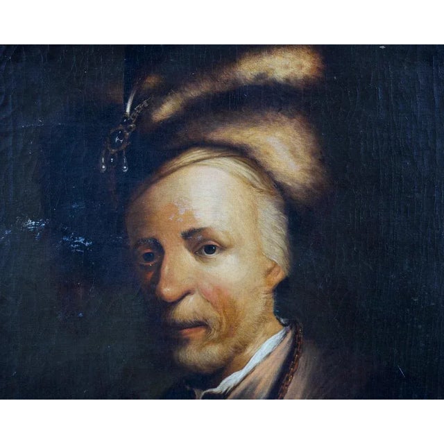 Important old-master painting, 18th century with frame: h. 65 w. 57 d. 5 cmwithout frame : h. 48 w. 42 cm with frame: h....