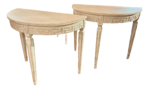 Pair of Swedish Gustavian Painted Consoles