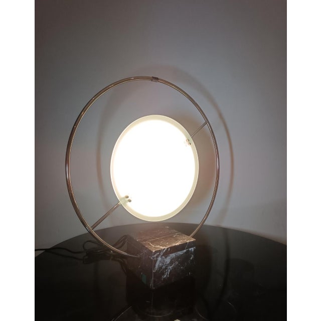 Saturn Lamp by LG for Maison Lucien Gau, 1980 For Sale - Image 11 of 13