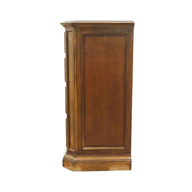 Bernhardt Furniture Solid Cherry Italian Neoclassical Tuscan Style 68" Double Dresser 327-043 For Sale - Image 11 of 15