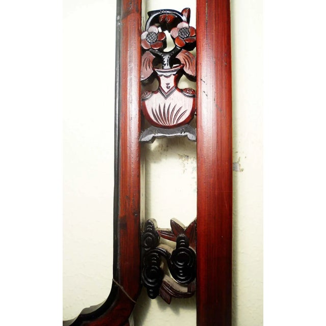Early 19th Century Antique Chinese Screen PanelsCunninghamia Wood - A Pair For Sale - Image 10 of 11