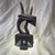 The Vintage Male Bambara Chi Wara Antelope Headress is a handmade piece originating from Mali West Africa, specifically...