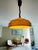 Mushroom Colored Acrylic Retractable Pull Down Dining Room Pendant Lamp, 1970s For Sale - Image 17 of 18