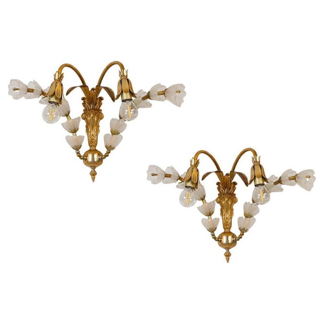 Italian Sconces attributed to Banci Florence, 1970s For Sale - Image 9 of 9
