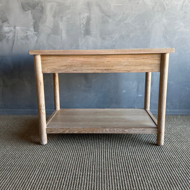 Denmark White Oak Nightstand With Soft Close Drawer - 30" For Sale - Image 4 of 8