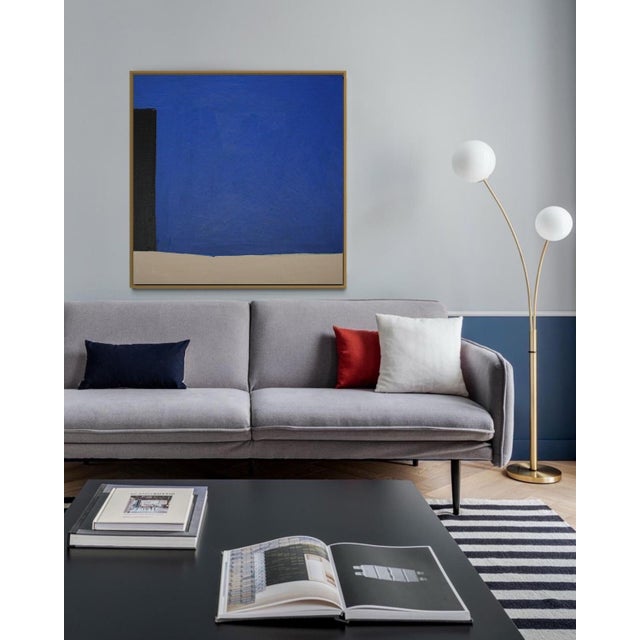 Bodasca, Cobalt Blue, 2026, Acrylic on Canvas For Sale - Image 7 of 12