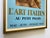 Sky Blue " l'Art Italien " Vintage 1935 Mourlot Fine Art Lithograph Print Art Deco Framed Paris Exhibition Poster Botticelli " Birth of Venus " 1482 For Sale - Image 8 of 12