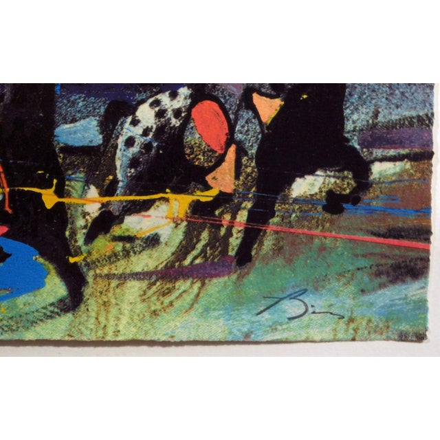 Paper Earl Biss "War Shields at Dawn I & Ii" Serigraph Paper Hand Signed 47/175 For Sale - Image 7 of 9